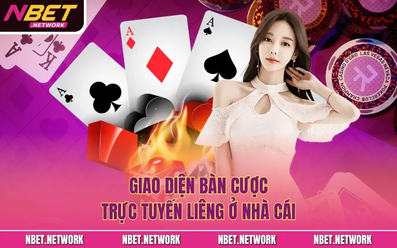Giao diện bàn cược trực tuyến liêng ở nhà cái