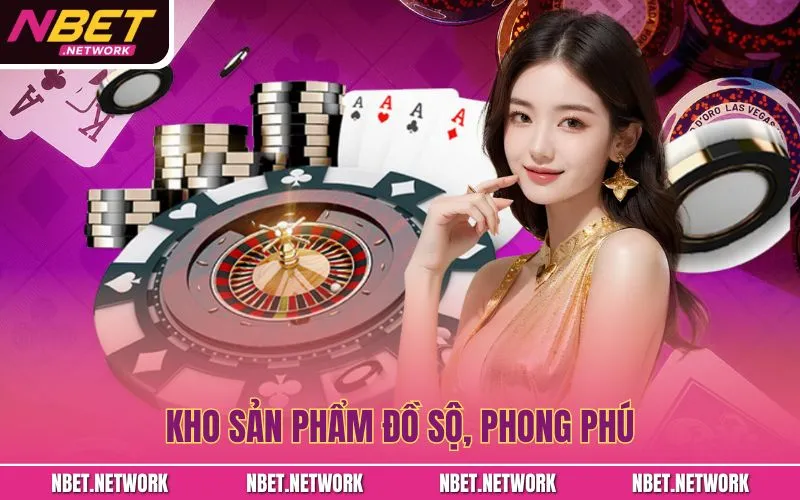 Kho sản phẩm đồ sộ, phong phú