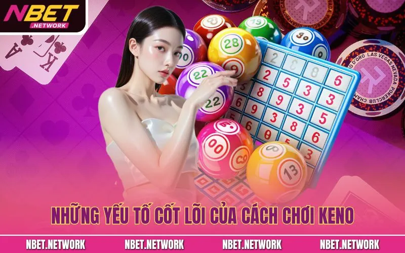 Những yếu tố cốt lõi của cách chơi keno